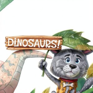 Cats Don't Like! Children's Prehistoric History Book by Splash Books-0