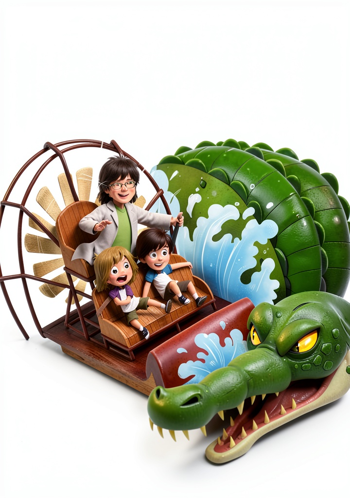 Installing Las Aventuras de Dani y Evan, Libro 11 de 14, Destino Infantil & Juvenil on a wooden desk
