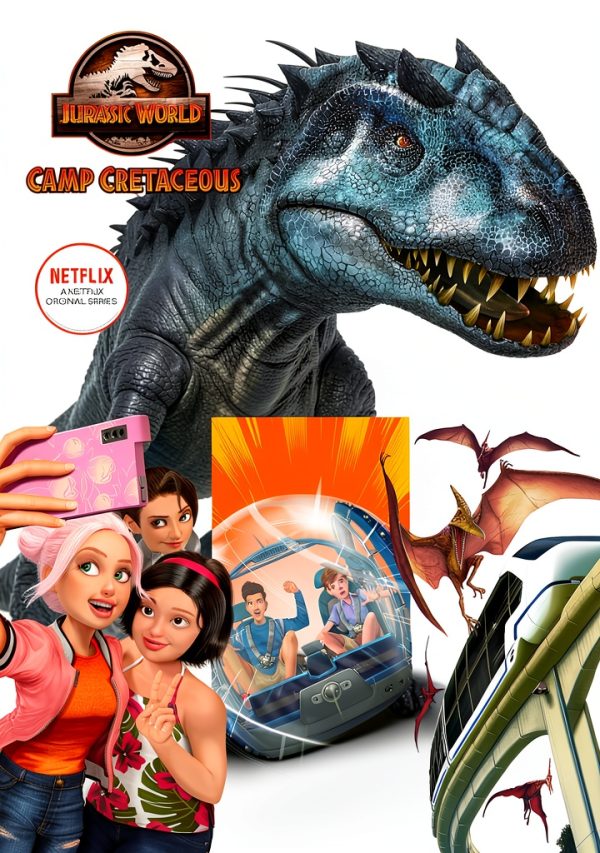 Jurassic World Camp Cretaceous Book 1 Dino Adventure Kids Random House-0