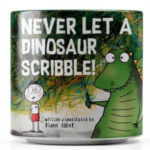 Dinosaur Art Book for Kids Colorful Storybook by Little Learners-0