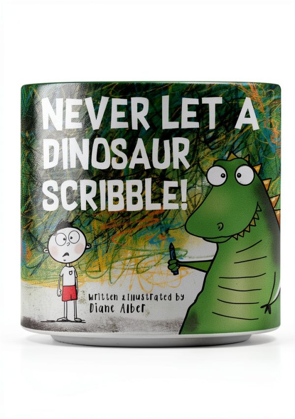 Dinosaur Art Book for Kids Colorful Storybook by Little Learners-0