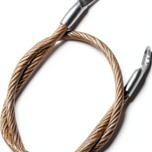 1/8" (3mm) Vinyl Coated Steel Cable 10pcs Lanyard Chain Floyutin-0