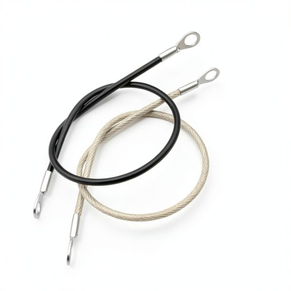 1/8" (3mm) Vinyl Coated Steel Cable 10pcs Lanyard Chain Floyutin-6