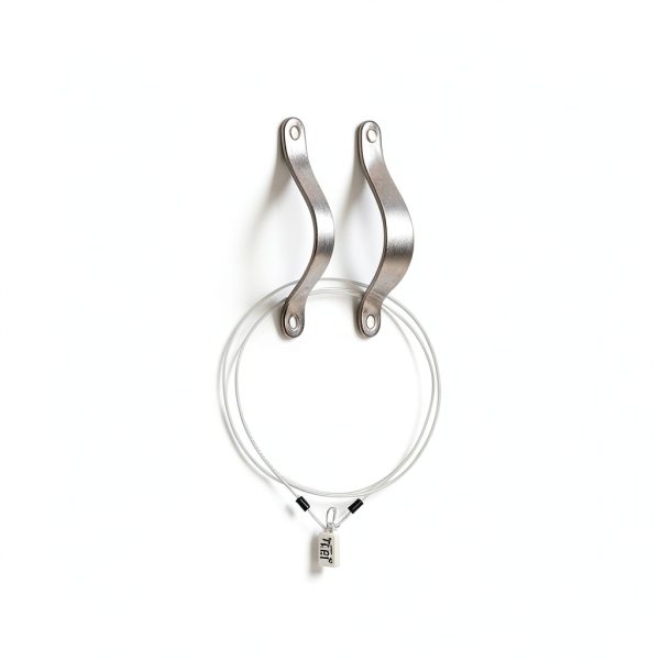Cable Lock Double Loops 6.6ft 2 Pack Silver by S SYDIEN-3