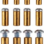 Cable Lock Replacement 12pcs 03336 Set by Hugexpen - Zinc Cable Stops-0