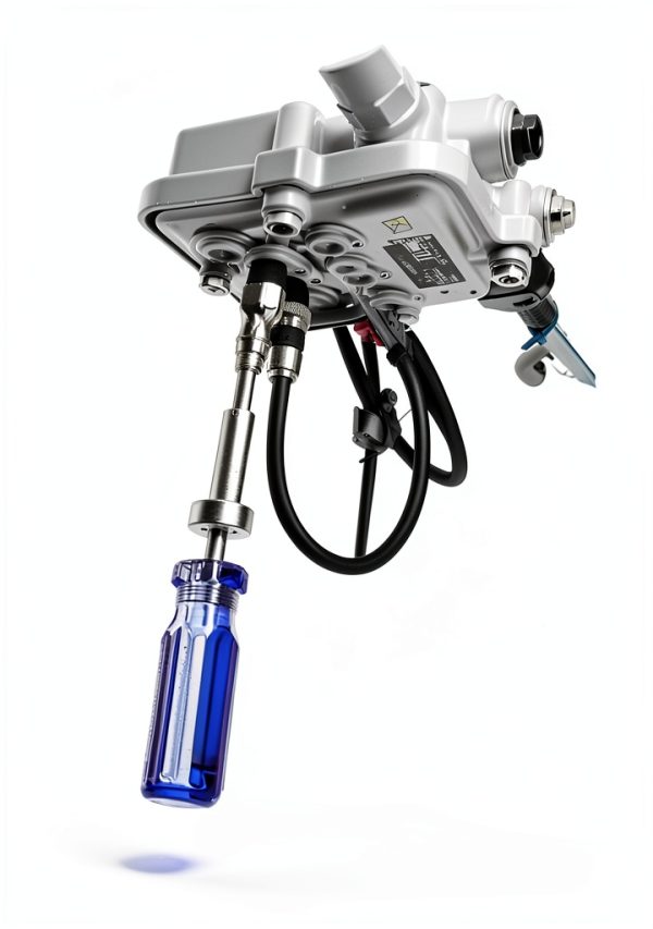 tesha 7" LTT-7 GTT-7 CATV Cable Locking Terminator TV Tool-7 Inch-Blue-5