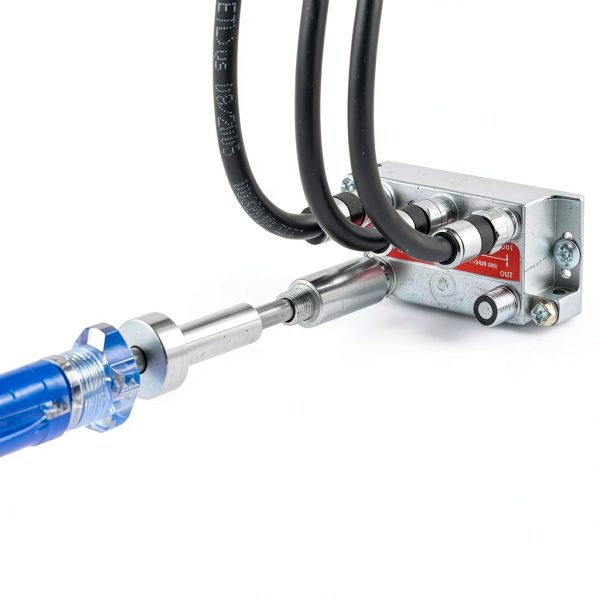 tesha 7" LTT-7 GTT-7 CATV Cable Locking Terminator TV Tool-7 Inch-Blue-6