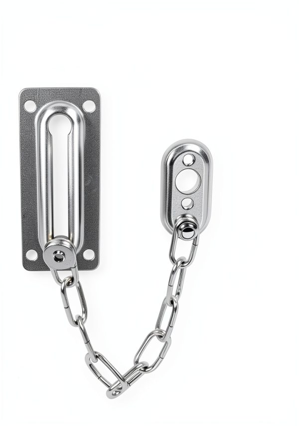 Door Chain Lock QVYQVY Heavy Duty Stainless Steel 2 Pack Silver-1