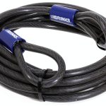 BRINKS 15 ft 3/8" Flexible Steel Cable with Heavy Duty Vinyl Wrap-0
