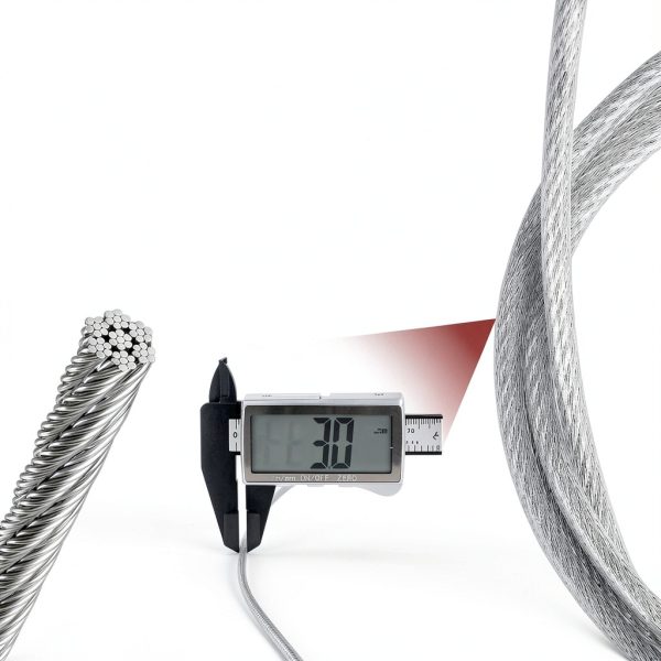 Outdoor Travel Security Cable Azuneyeunt 2x Double Loop Steel 3.3ft-1