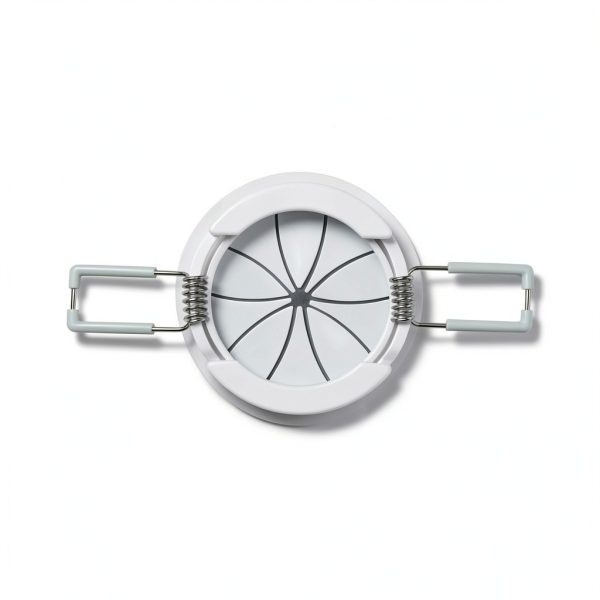 Speedy’Z Spring-Lock Cable Pass Port 2" White Construct Pro Paintable-8
