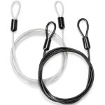 Outdoor Travel Security Cable Azuneyeunt 2x Double Loop Steel 3.3ft-0