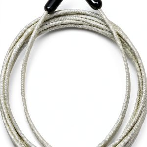 Lumintrail 3mm Braided Steel Security Cable Luggage Lock 7FT Double-0