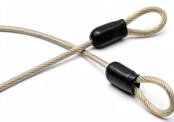 Lumintrail 3mm Braided Steel Security Cable Luggage Lock 7FT Double-6