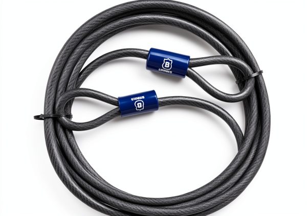BRINKS 15 ft 3/8" Flexible Steel Cable with Heavy Duty Vinyl Wrap-4